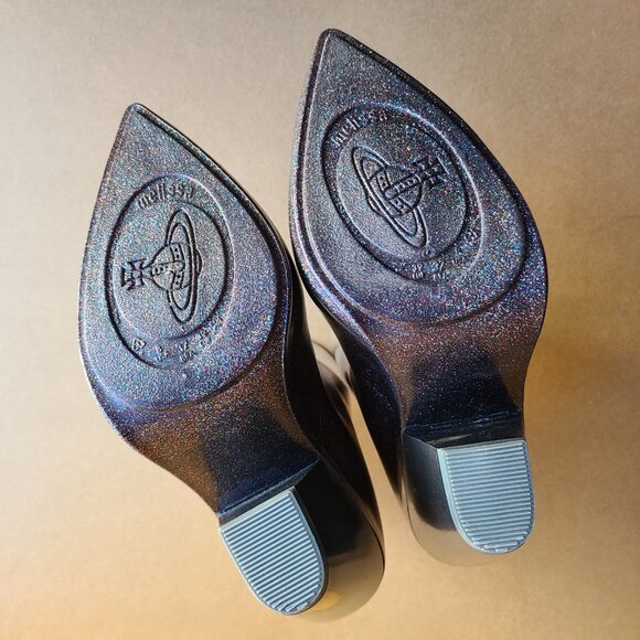 Vivienne Westwood x Melissa Glitter Boots - Picture 6 of 12